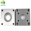 맞춤형 제조 CNC 가공 알루미늄 냉각 블록과 클리어 아노다이징